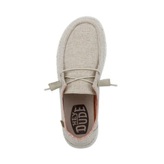Wendy Chambray Damen - White Nut