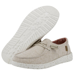 Wendy Chambray Damen - White Nut