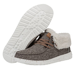 Wendy Fold Stitch Cozy Damen - Walnut