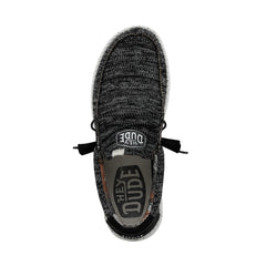 Wally Sox Stitch Herren - Black White