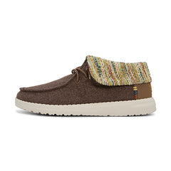 Wendy Fold Wooly Twill Damen - Brown