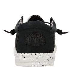 Wally Stretch Canvas Herren - Black/White