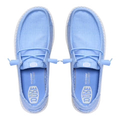 Wendy Stretch Canvas Damen - Hydrangea Blue