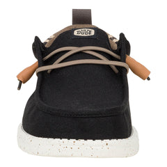 Wally Summer Linen Herren - Black/Walnut