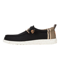 Wally Summer Linen Herren - Black/Walnut