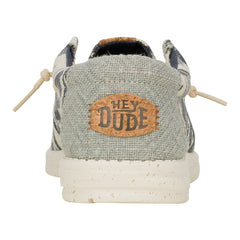 Wally Palm Jute Herren - Egret/Cloud Blue