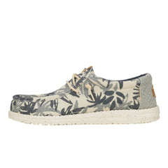 Wally Palm Jute Herren - Egret/Cloud Blue