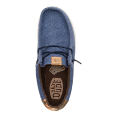Wally Palm Jute Herren - Navy Blazer/Chili Red