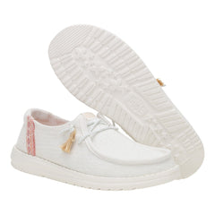 Wendy Perf Canvas Damen - Egret