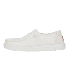 Wendy Crochet Lace Damen - White