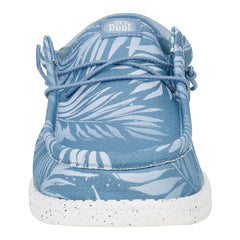Wally Funk Psych Palm Herren - Faded Denim