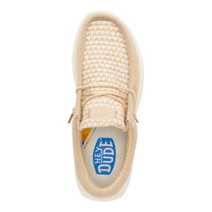 Wally COMF Woven Herren - Irish Cream/Multi
