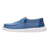 Wendy Chambray Grid Damen - Ensign Blue