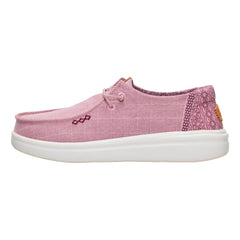 Wendy Rise Chambray Grid Damen - Rose Purple