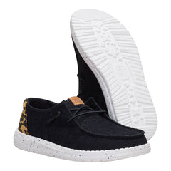 Wendy Wildcat Damen - Black/Leopard