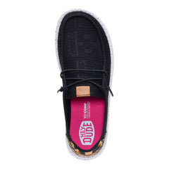Wendy Wildcat Damen - Black/Leopard