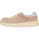 Harper Moc Crafted Suede Damen - Sesame