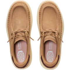 Harper Moc Crafted Suede Damen - Tan