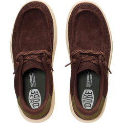Harper Moc Crafted Suede Damen - Shaved Chocolate
