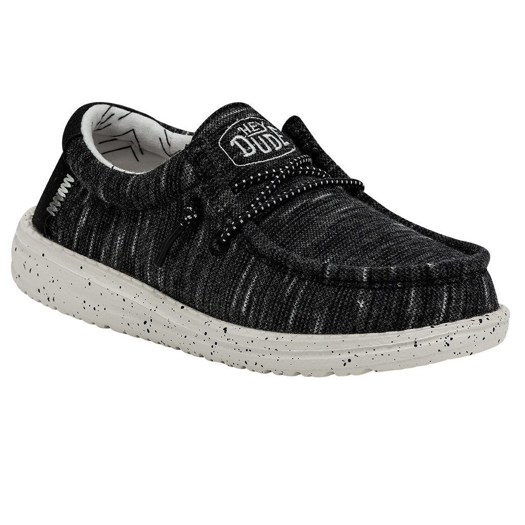 Wally Stretch Kinder - Black