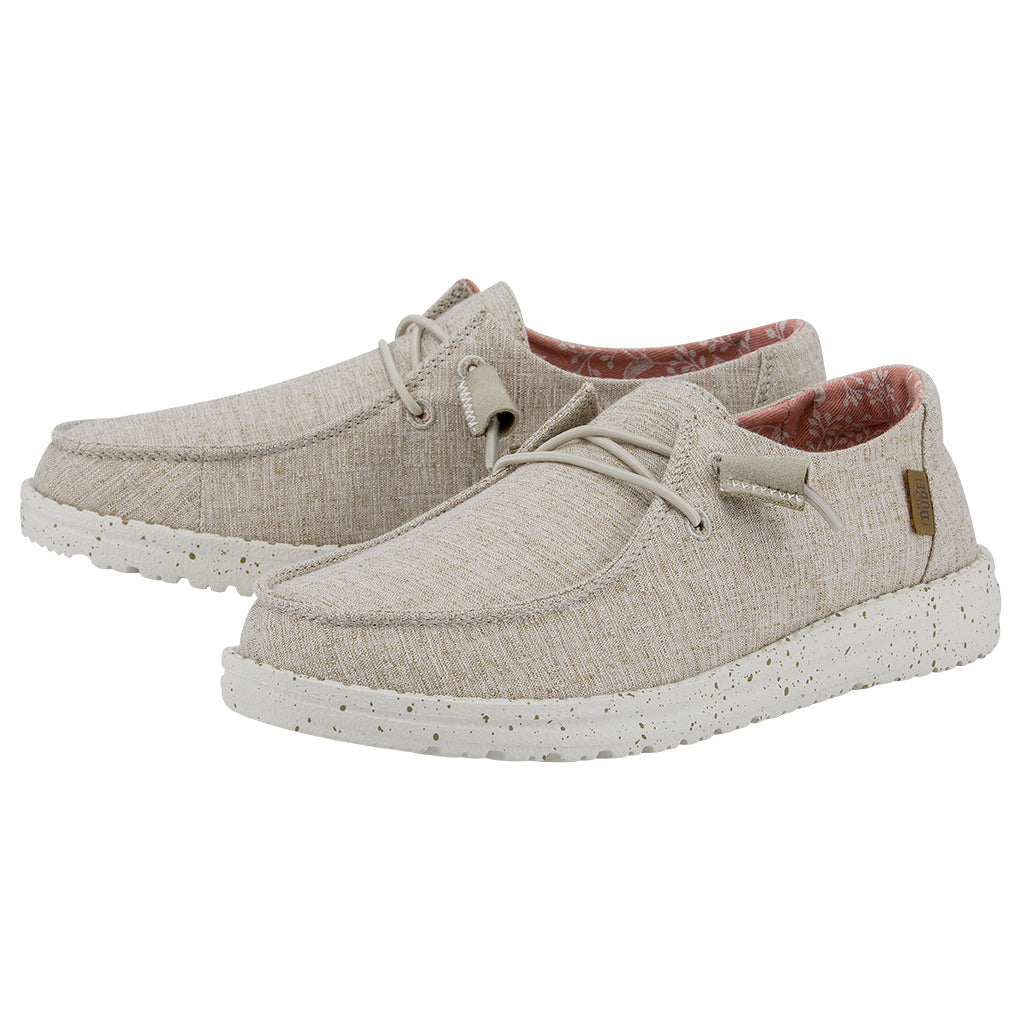 Wendy Chambray Damen - White Nut