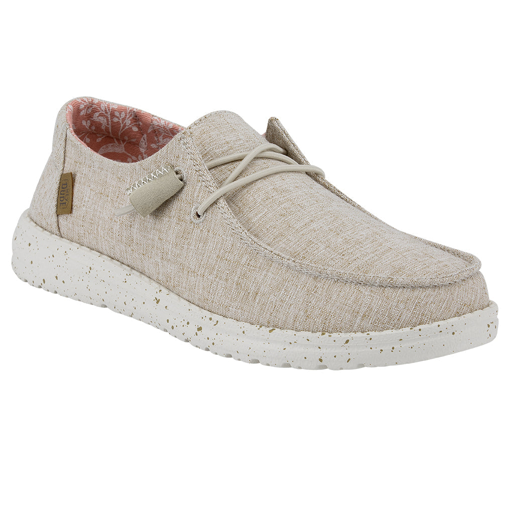 Wendy Chambray Damen - White Nut