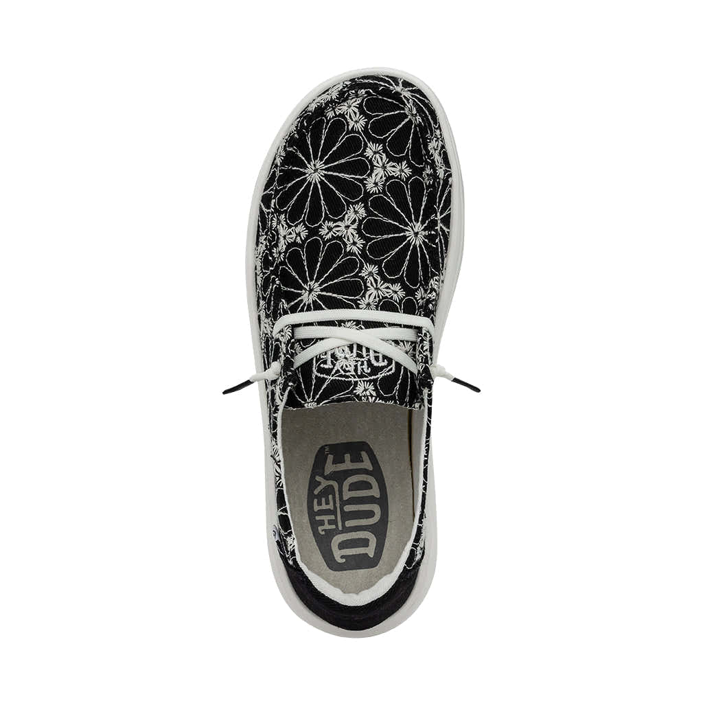 Wendy Rise Eyelet Damen - Black