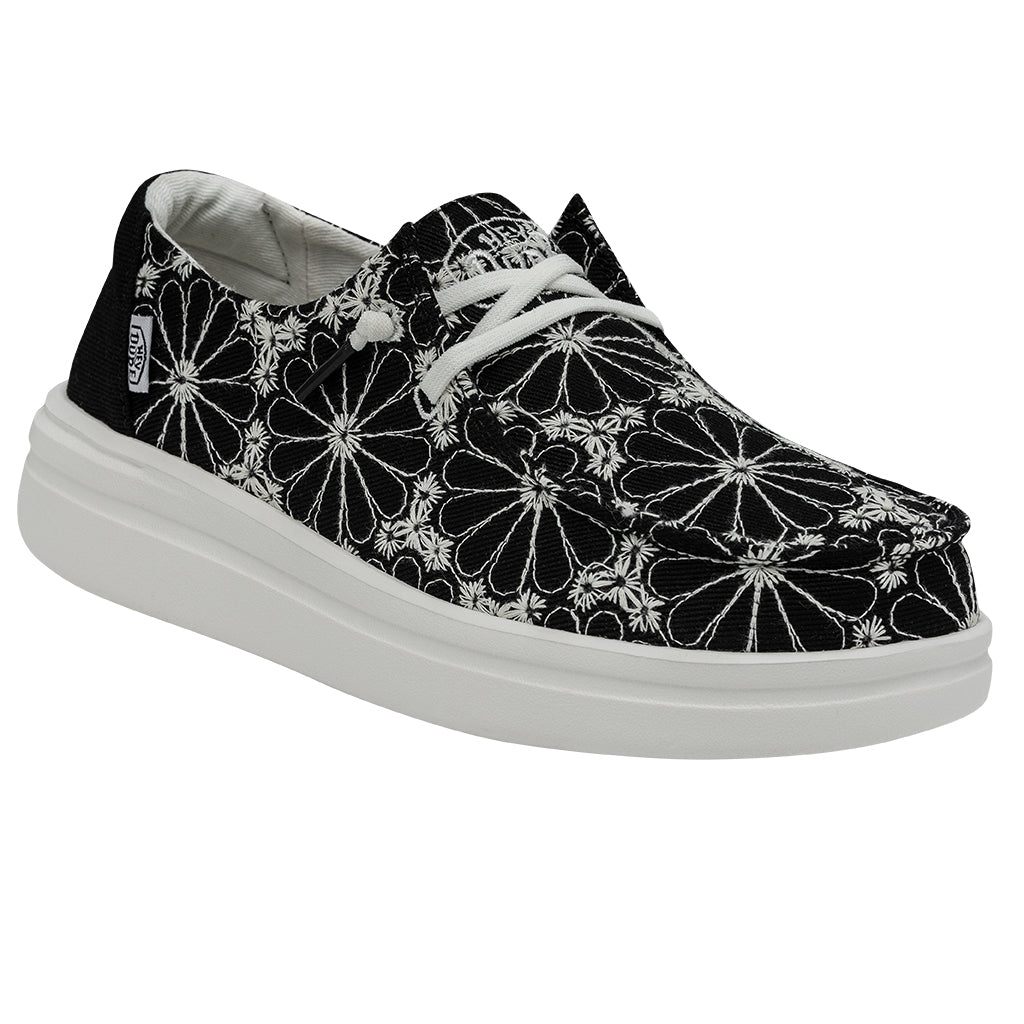 Wendy Rise Eyelet Damen - Black