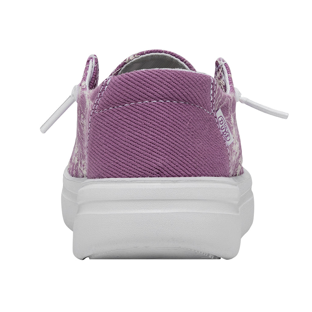 Wendy Rise Eyelet Kinder - Violet