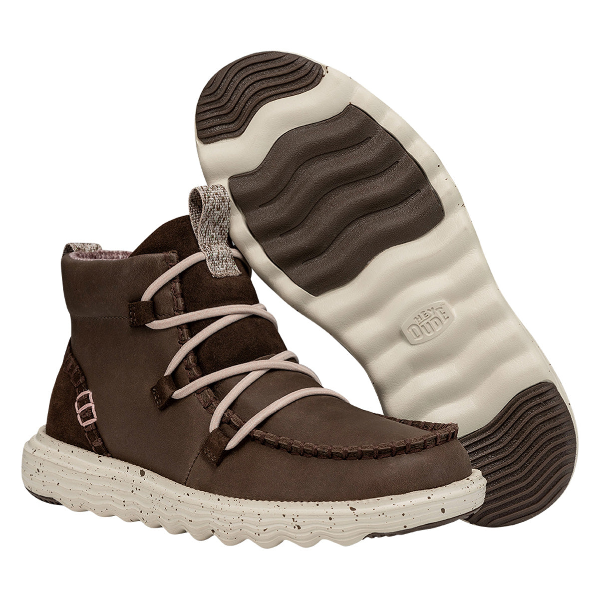Reyes Boot Leather Damen - Cocoa