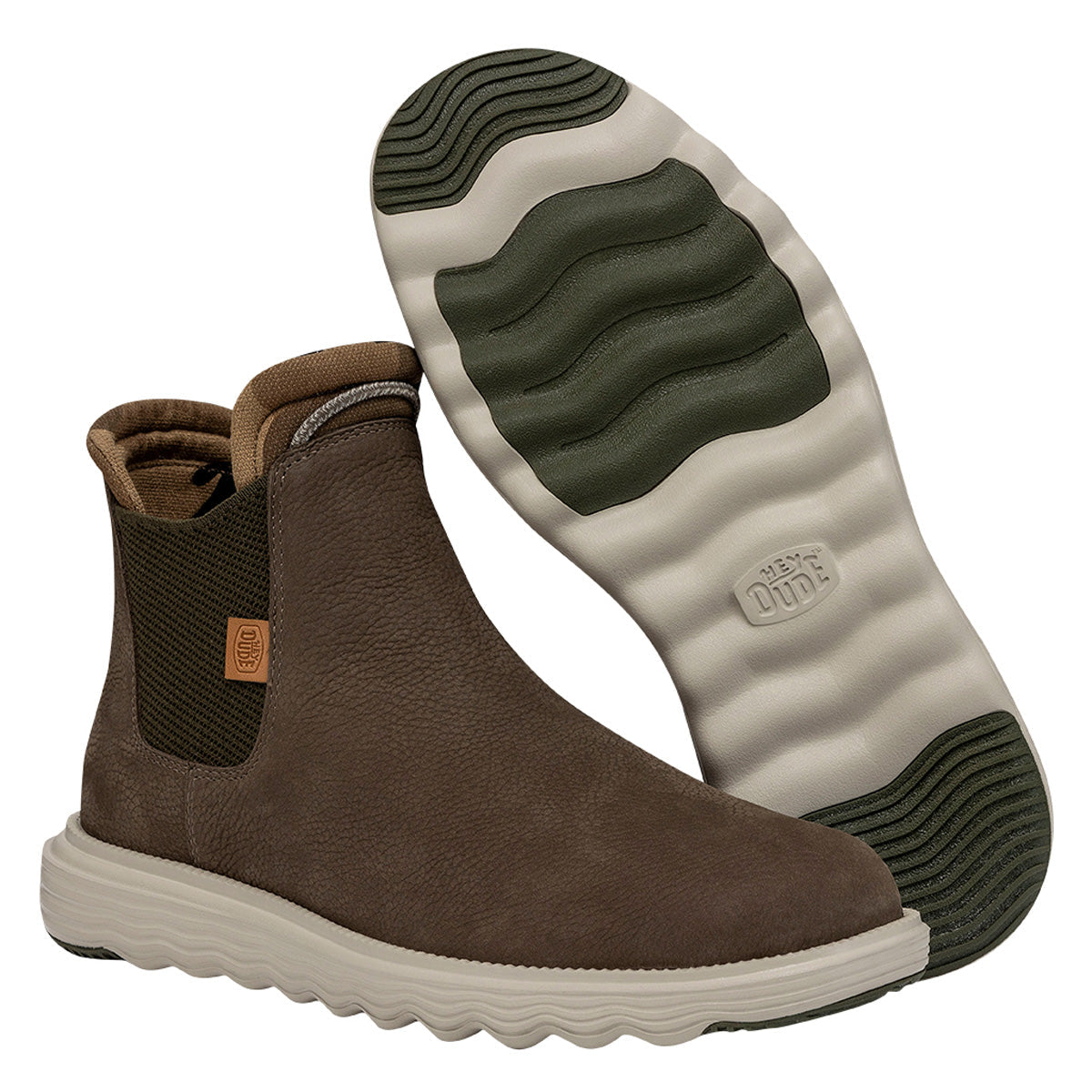 Branson Boot Craft Leather Herren - Olive