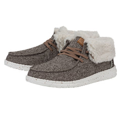 Wendy Fold Stitch Cozy Damen - Walnut