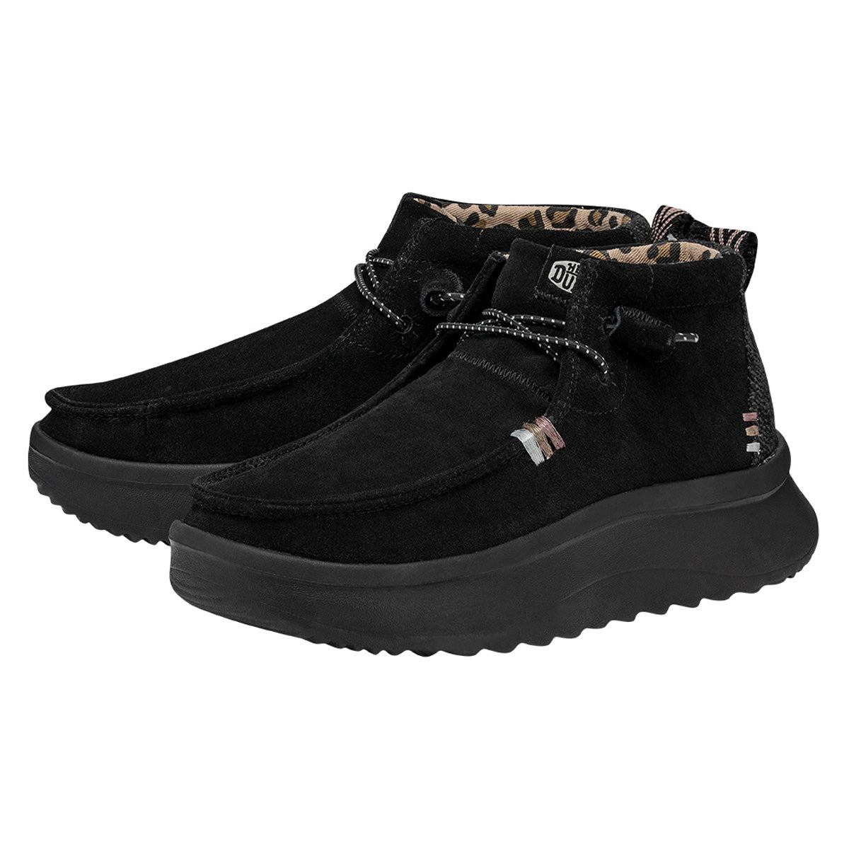 Wendy Peak Hi Suede Damen - Black