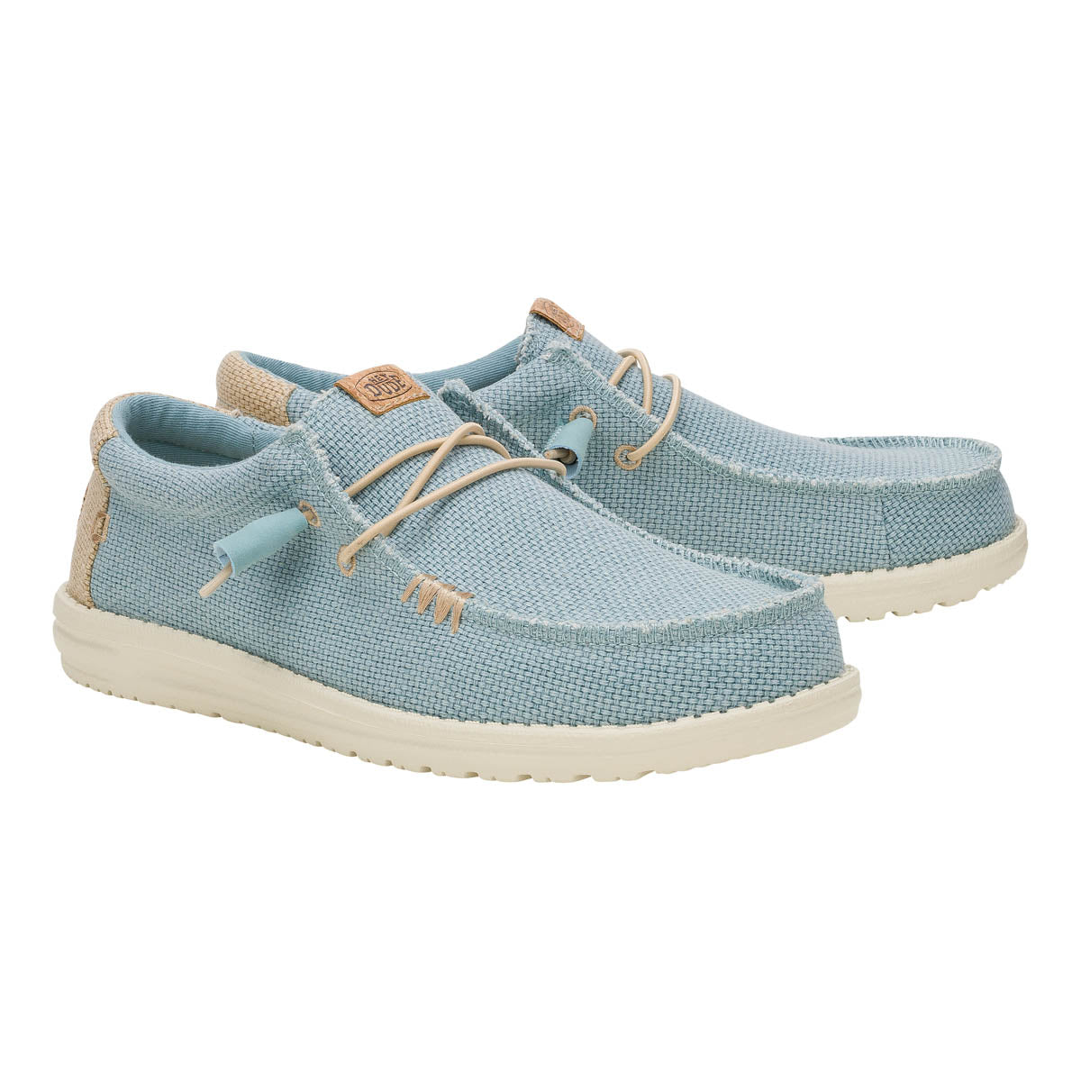 Wally Braided Herren - Aqua/Tan