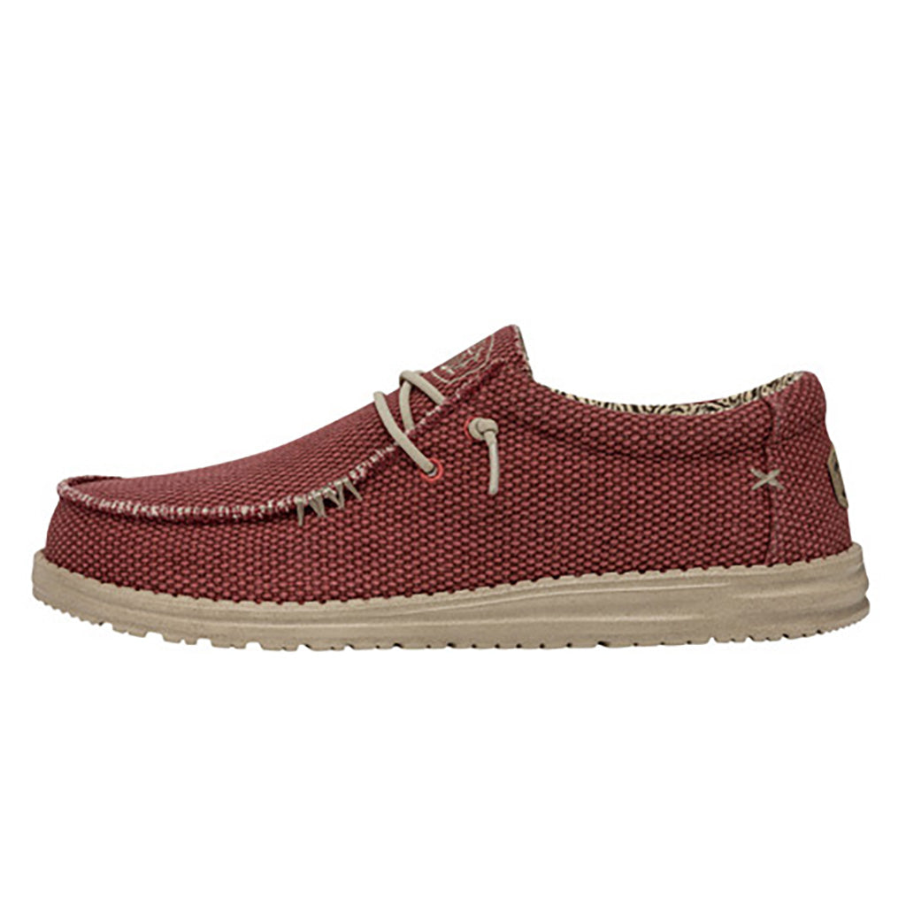 Wally Braided Herren - Pompeian Red