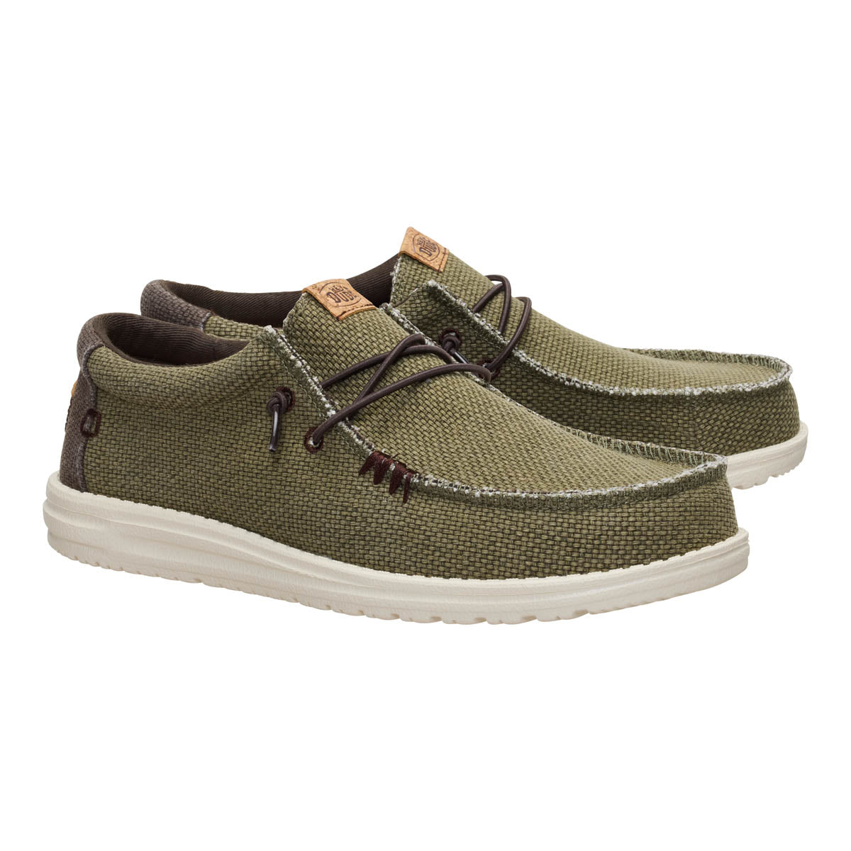 Wally Braided Herren - Burnt Olive/Delicioso Brown