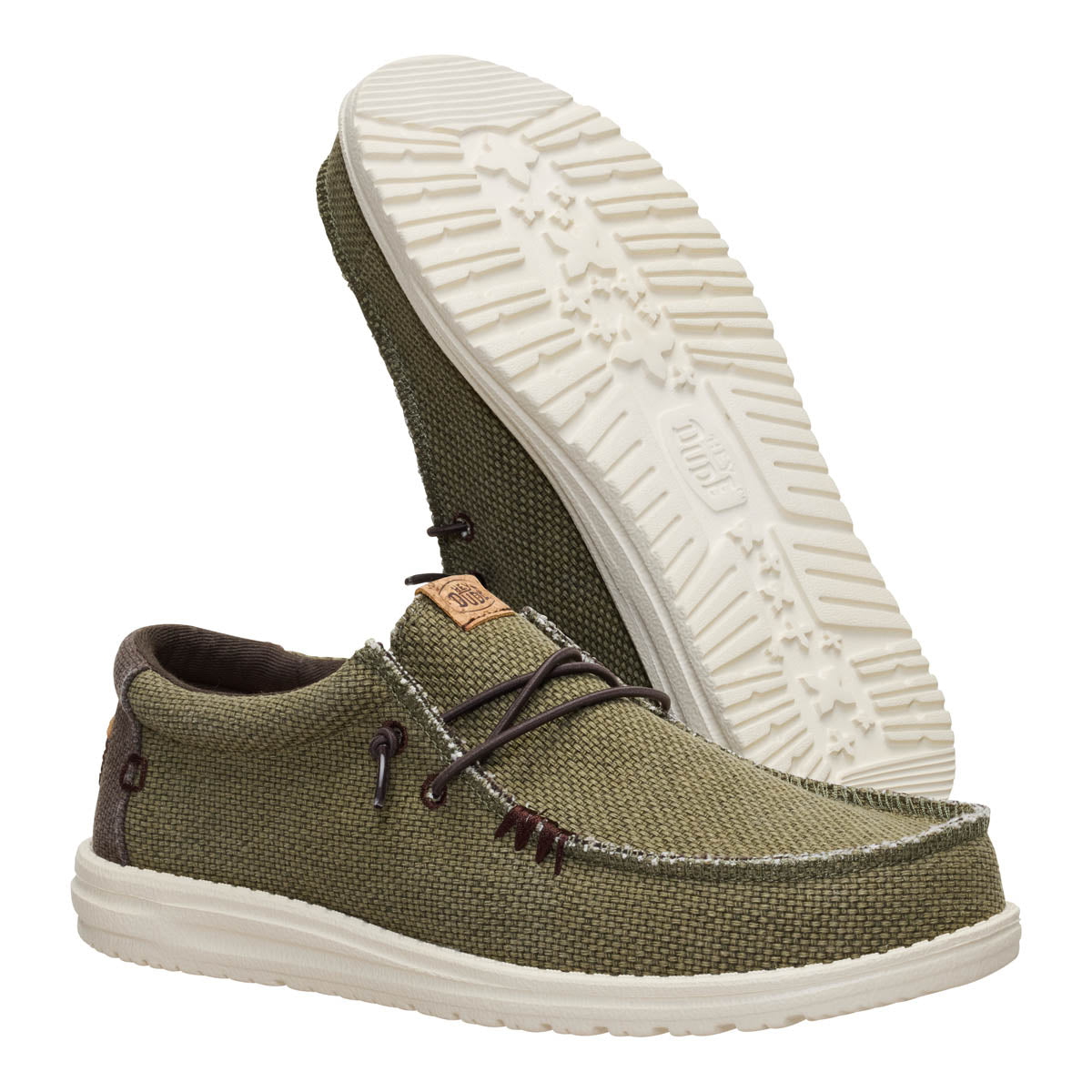 Wally Braided Herren - Burnt Olive/Delicioso Brown