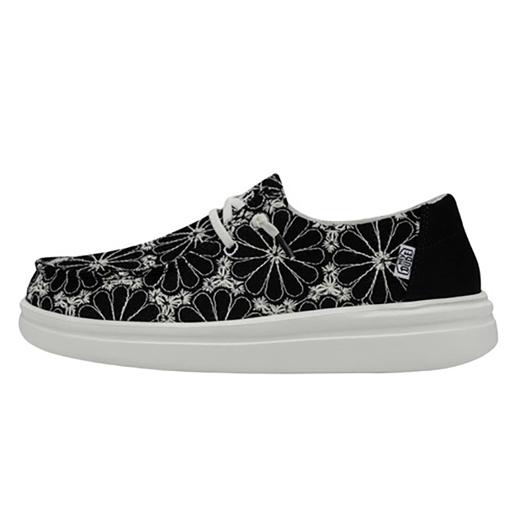 Wendy Rise Eyelet Damen - Black