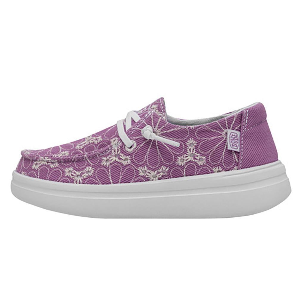Wendy Rise Eyelet Kinder - Violet