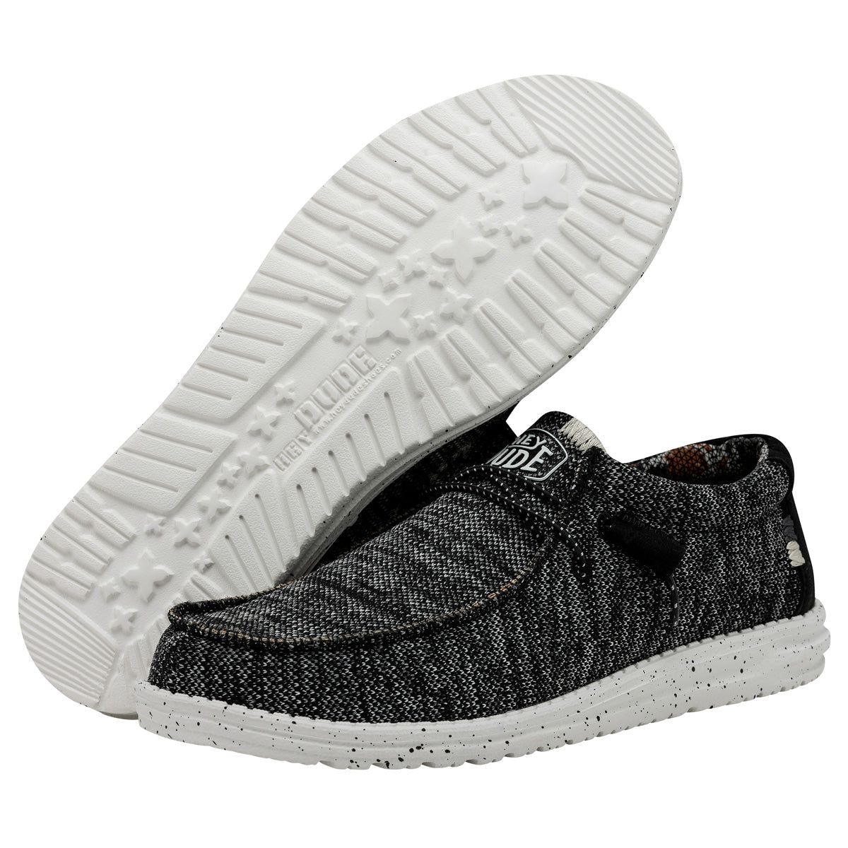 Wally Sox Stitch Herren - Black White