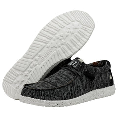 Wally Sox Stitch Herren - Black White