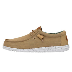 Wally Washed Canvas Herren - Walnut