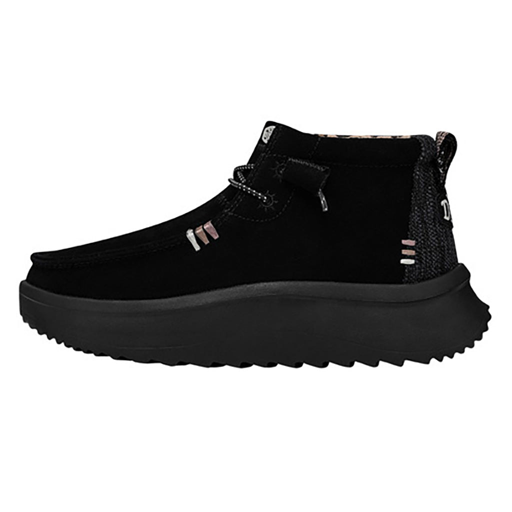Wendy Peak Hi Suede Damen - Black