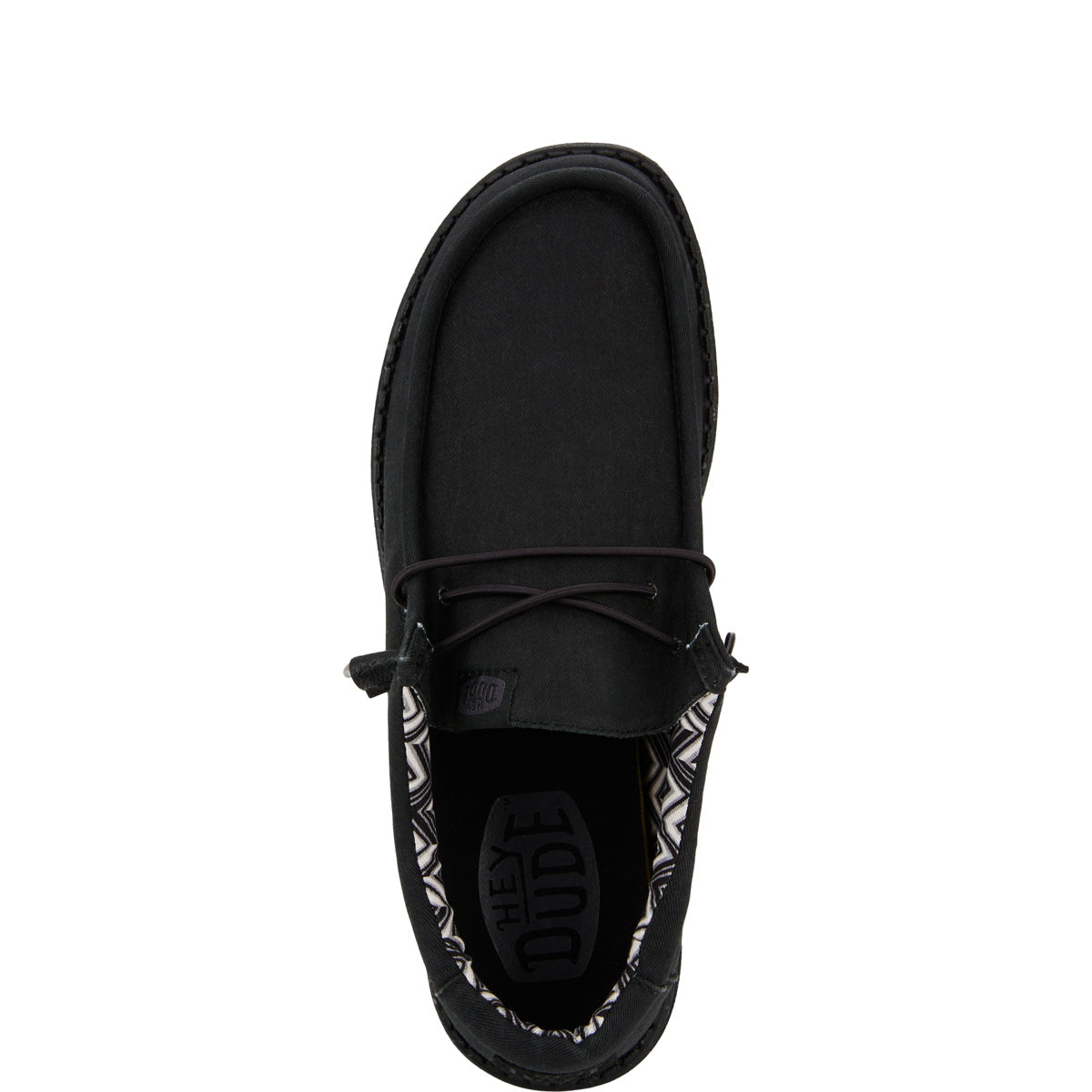 Wally Stretch Canvas Herren - Black/Black
