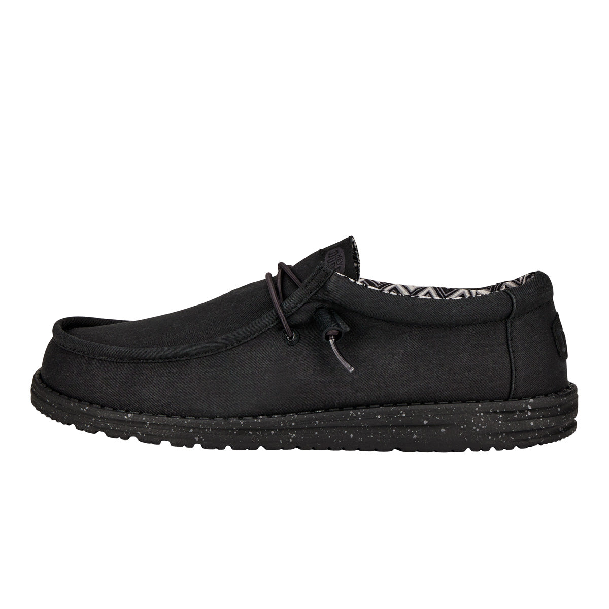 Wally Stretch Canvas Herren - Black/Black