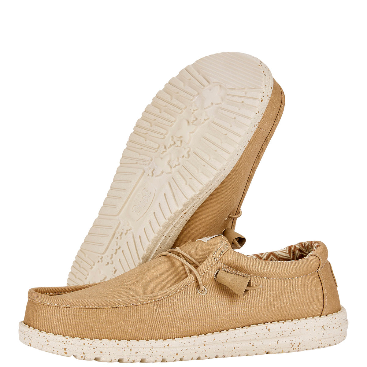 Wally Stretch Canvas Herren - Tan