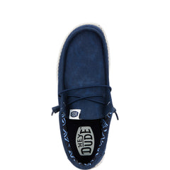 Wally Stretch Canvas Herren - Navy