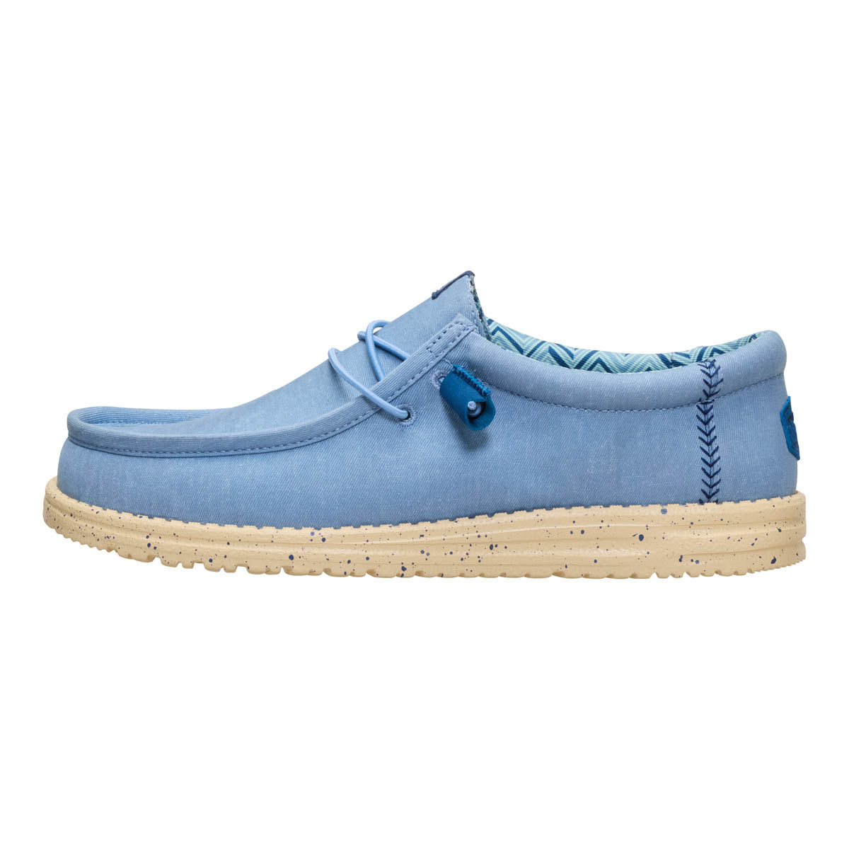 Wally Stretch Canvas Herren - Fade Denim/Boulder Tan