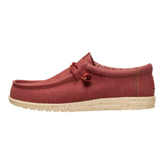 Wally Stretch Canvas Herren - Burnt Red/Boulder Tan