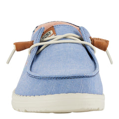 Wendy Chambray Boho Damen - Blue